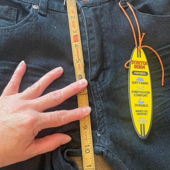 Huntington BC Surf Team Men's Skinny Fit 5 Pocket Stretch Denim Jeans NWT 32X32 - Picture 10 of 10